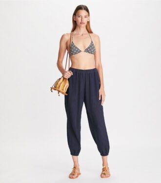 Pantalones de playa de gasa