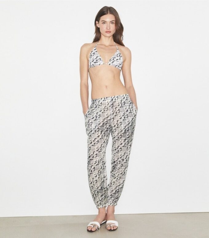 Pantalones de playa de seda
