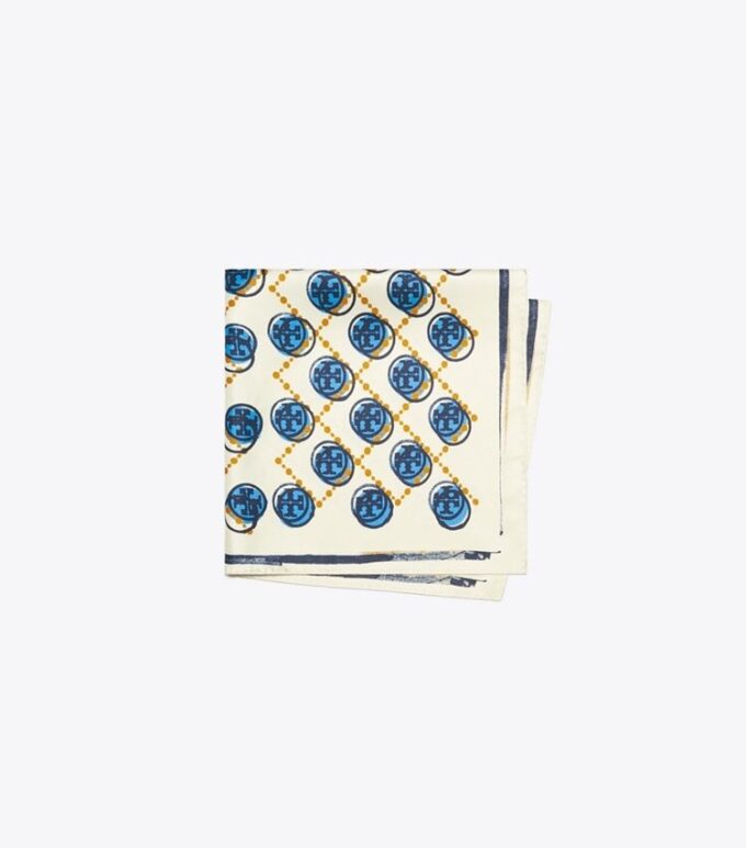 Pañuelo con monograma T Monogram estampado Pañuelo con monograma T Monogram estampado