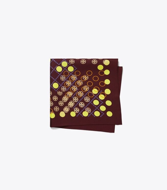 Pañuelo con T Monogram punteado Pañuelo con T Monogram punteado