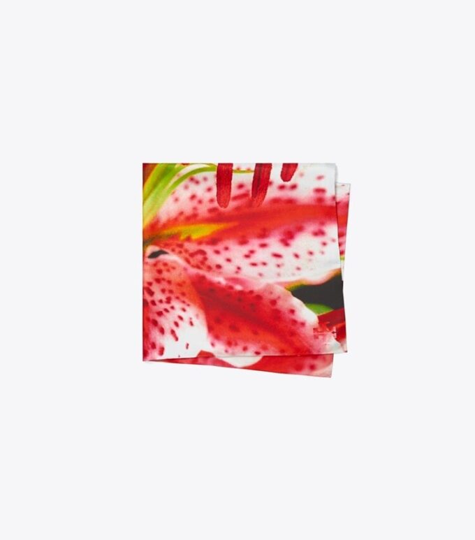 Pañuelo cuadrado de seda Lily