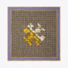 Pañuelo de cuello de jersey con logotipo Basket-Weave Pañuelo de cuello de jersey con logotipo Basket-Weave