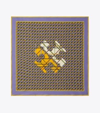 Pañuelo de cuello de jersey con logotipo Basket-Weave Pañuelo de cuello de jersey con logotipo Basket-Weave