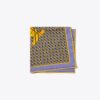 Pañuelo de cuello de jersey con logotipo Basket-Weave Pañuelo de cuello de jersey con logotipo Basket-Weave