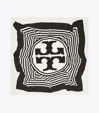 Pañuelo de seda con logotipo Warped