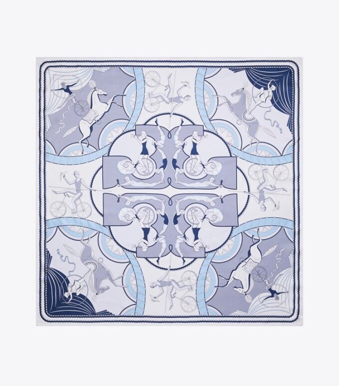 Pañuelo de seda reversible Aeronauts Pañuelo de seda reversible Aeronauts