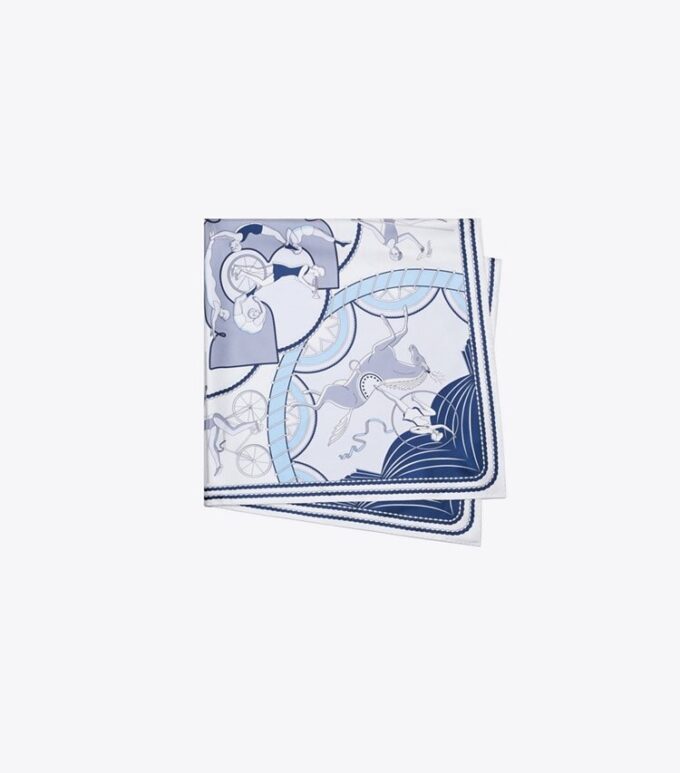 Pañuelo de seda reversible Aeronauts Pañuelo de seda reversible Aeronauts