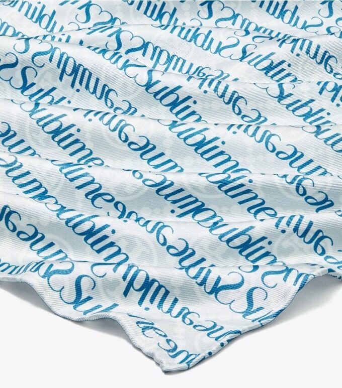 Pañuelo de seda T Monogram Sublime Pañuelo de seda T Monogram Sublime