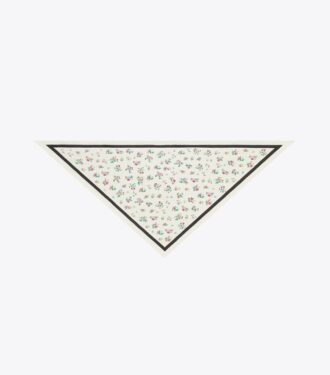 Pañuelo triangular de seda Pañuelo triangular de seda