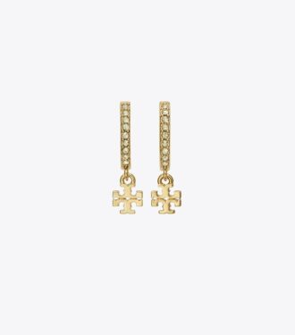 Pendiente Huggie Icon Pavé