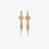 Pendientes adornados delante y detrás Runway Pendientes adornados delante y detrás Runway