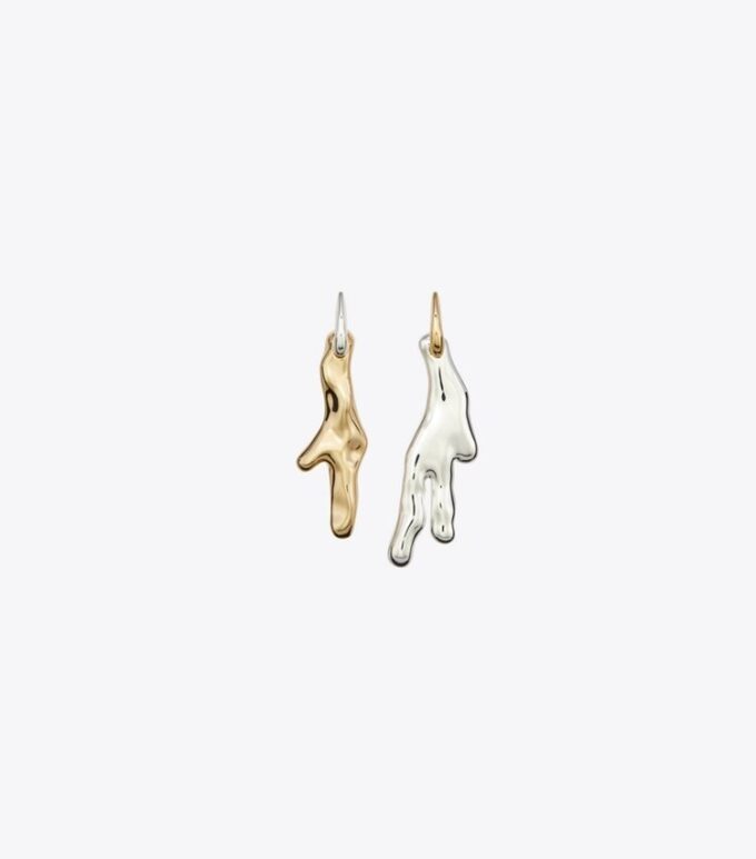 Pendientes con colgante de coral Curiosity Pendientes con colgante de coral Curiosity