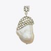 Pendientes con cristal Moondance y perla Pendientes con cristal Moondance y perla