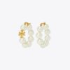 Pendientes de aro con perlas Kira Pendientes de aro con perlas Kira