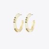 Pendientes de aro Icon Enamel