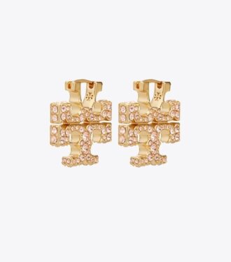 Pendientes de aro Icon Pavé