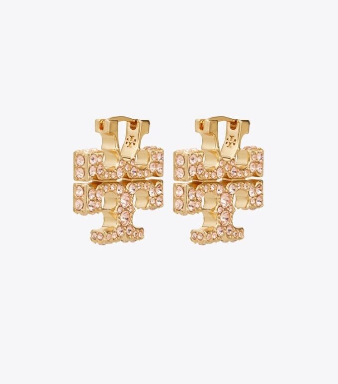 Pendientes de aro Icon Pavé