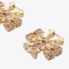 Pendientes de aro Icon Pavé