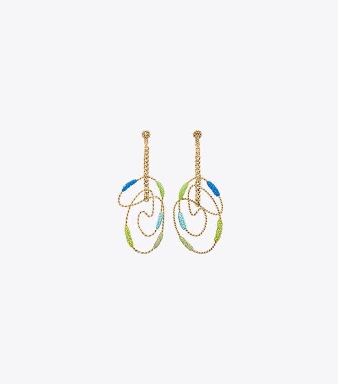 Pendientes de aro Runway Swirl Pendientes de aro Runway Swirl
