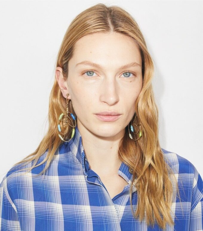 Pendientes de aro Runway Swirl Pendientes de aro Runway Swirl