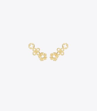 Pendientes de botón Forget Me Not Cluster