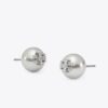 Pendientes de perla y pavé Moondance Pendientes de perla y pavé Moondance