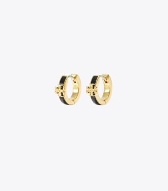 Pendientes Huggie Icon Esmaltados