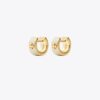 Pendientes Huggie Icon Esmaltados