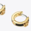 Pendientes Huggie Icon Esmaltados