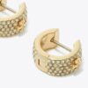 Pendientes Huggie Icon Pavé