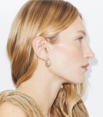 Pendientes Icon Pavé Loop