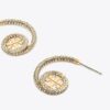 Pendientes Icon Pavé Loop
