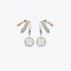 Pendientes Icon Pavé Triple Hoop