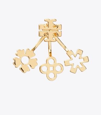 Pendientes Kira Clover Front-Back