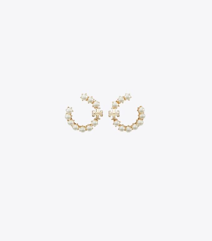 Pendientes Kira Pearl Loop Pendientes Kira Pearl Loop