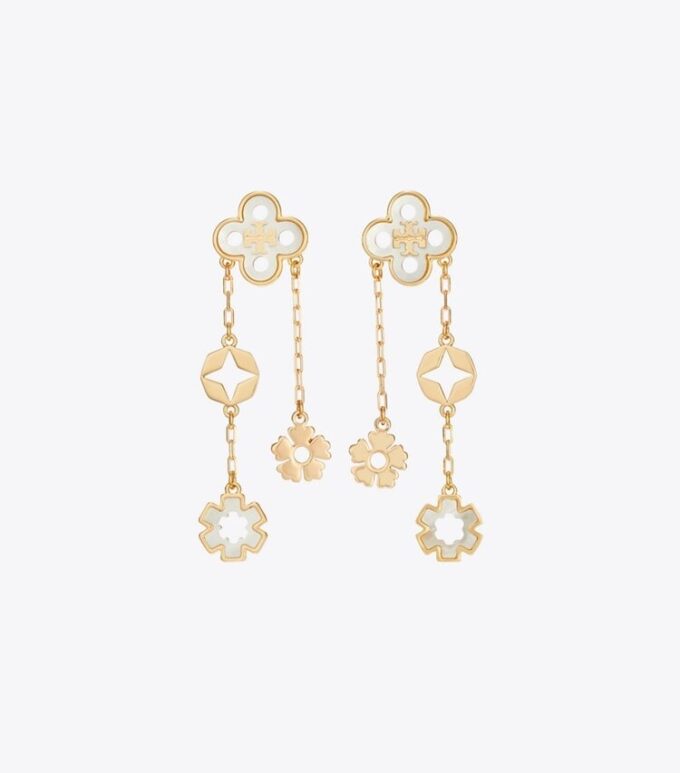 Pendientes lineales Forget Me Not Pendientes lineales Forget Me Not