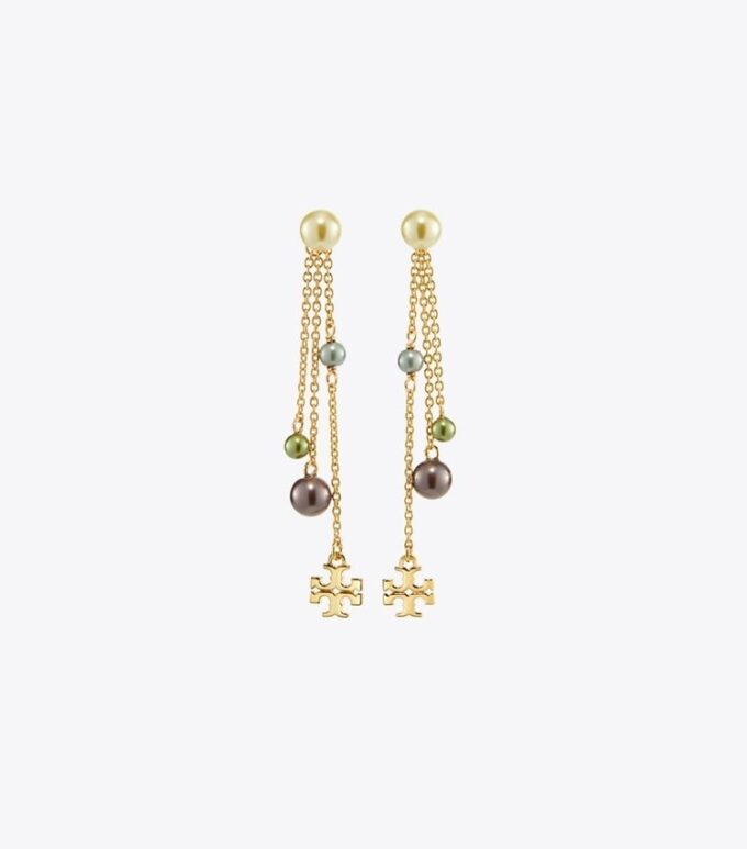 Pendientes lineales Kira Pearl Pendientes lineales Kira Pearl