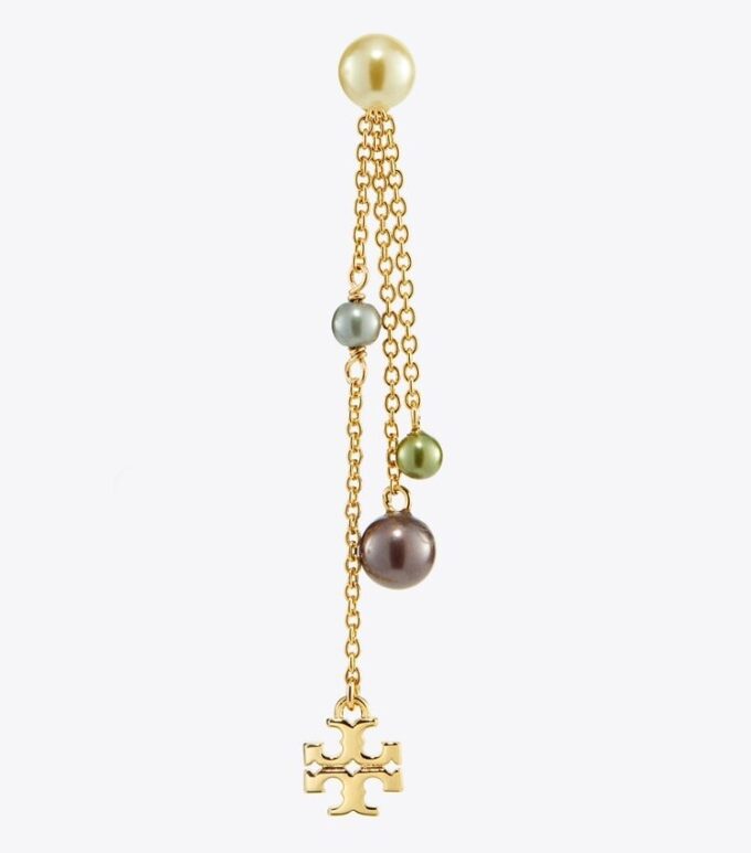Pendientes lineales Kira Pearl Pendientes lineales Kira Pearl