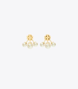 Pendientes Moondance Pearl Front-Back