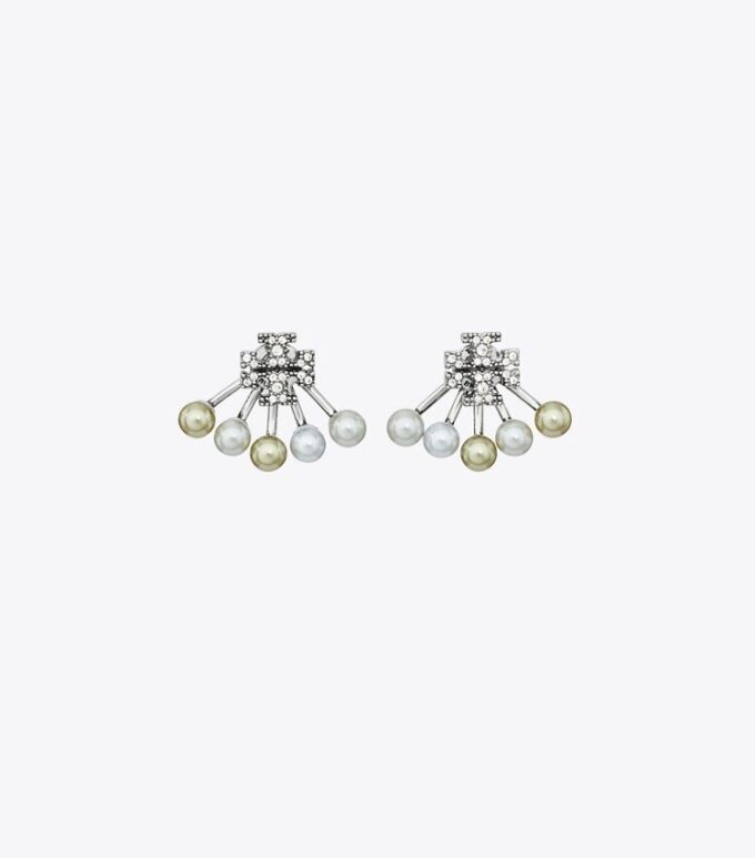 Pendientes Moondance Pearl Front-Back Pendientes Moondance Pearl Front-Back