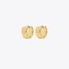 Pendientes pequeños Icon T Monogram Hoop