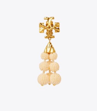 Pendientes Roxanne con borlas y cuentas