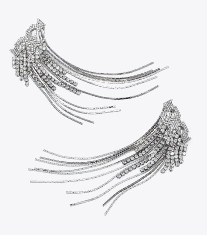 Pendientes Runway Pavé Serif T Pendientes Runway Pavé Serif T