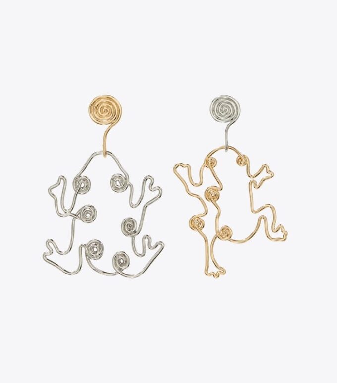 Pendientes Twisted Frog