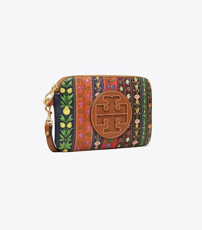 Perry Bombé Ribbon Ribbon Patchwork Wristlet