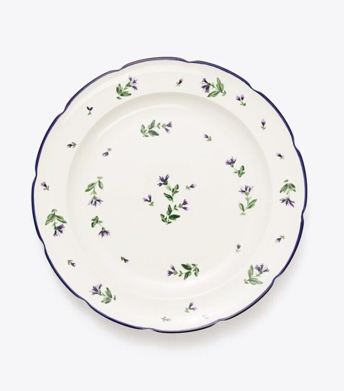 Plato de ensalada Jolie Fleur, juego de 4