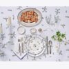 Plato de ensalada Jolie Fleur, juego de 4