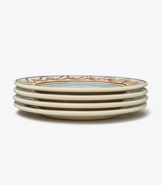 Plato de ensalada Mochaware, juego de 4