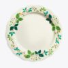 Plato llano con relieve floral, juego de 2 Plato llano con relieve floral, juego de 2