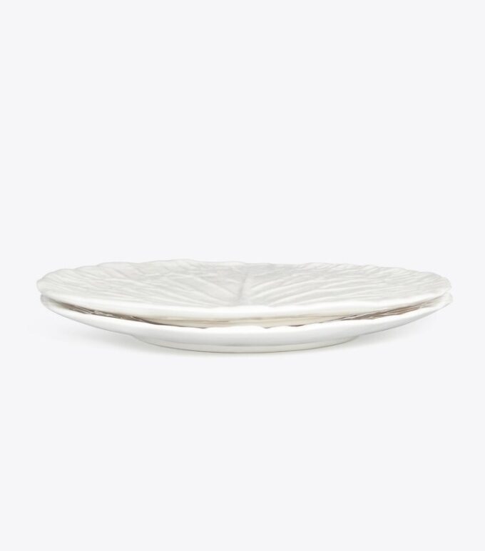 Plato llano Lettuce Ware, juego de 2